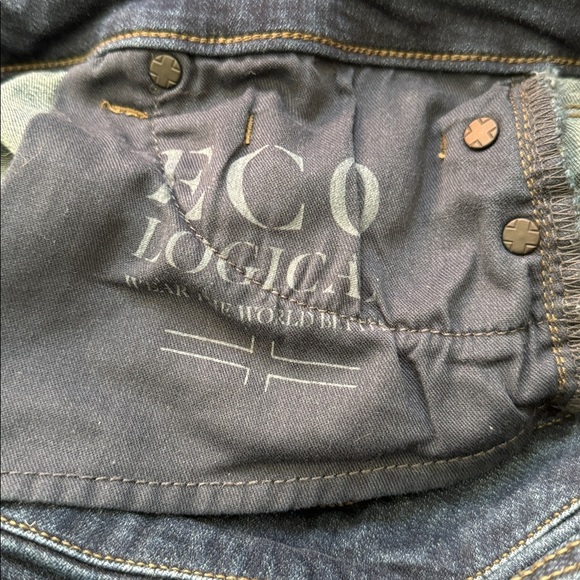 Liverpool Los Angeles cuff crops stretch ecological jeans 14 - Picture 5 of 6